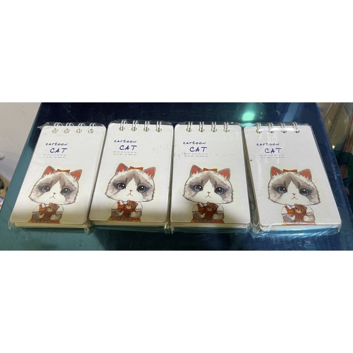 

memo notes ring motif kucing satuan -ZilonGSell
