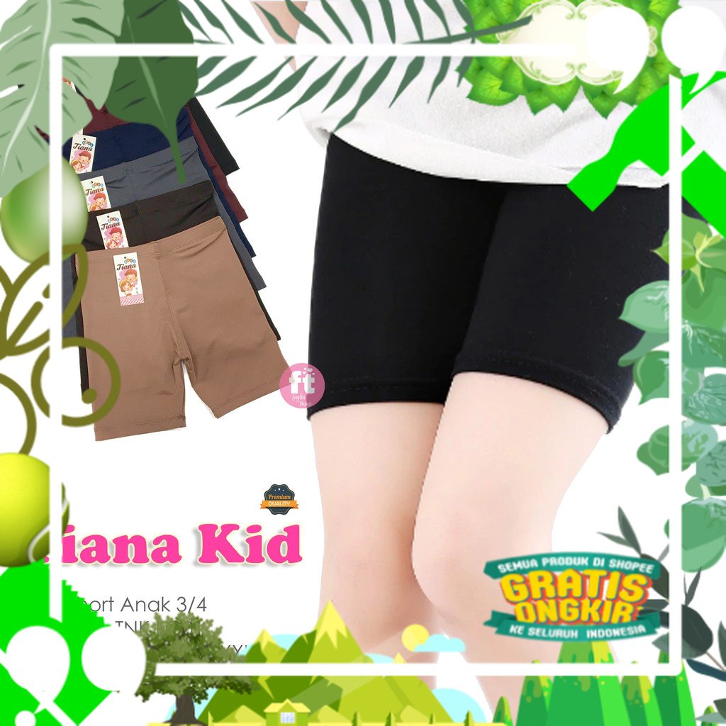 TIANA KIDS | Celana Short Anak / Dalaman Short Anak / art TNK LG01/ Terbaru model baru