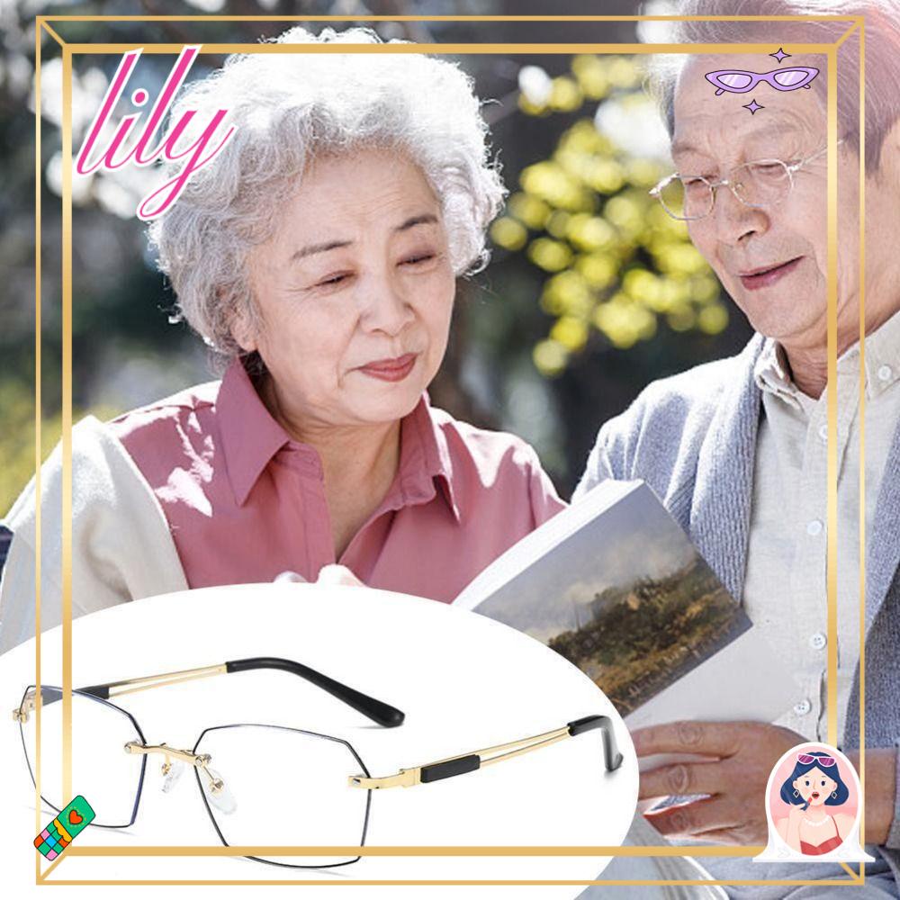 Lily+1.00~+ 3.0 Diopter Kacamata Baca Anti-blue Light+1.00~+ 3.0 Diopter Eyewear Kacamata Presbyopic