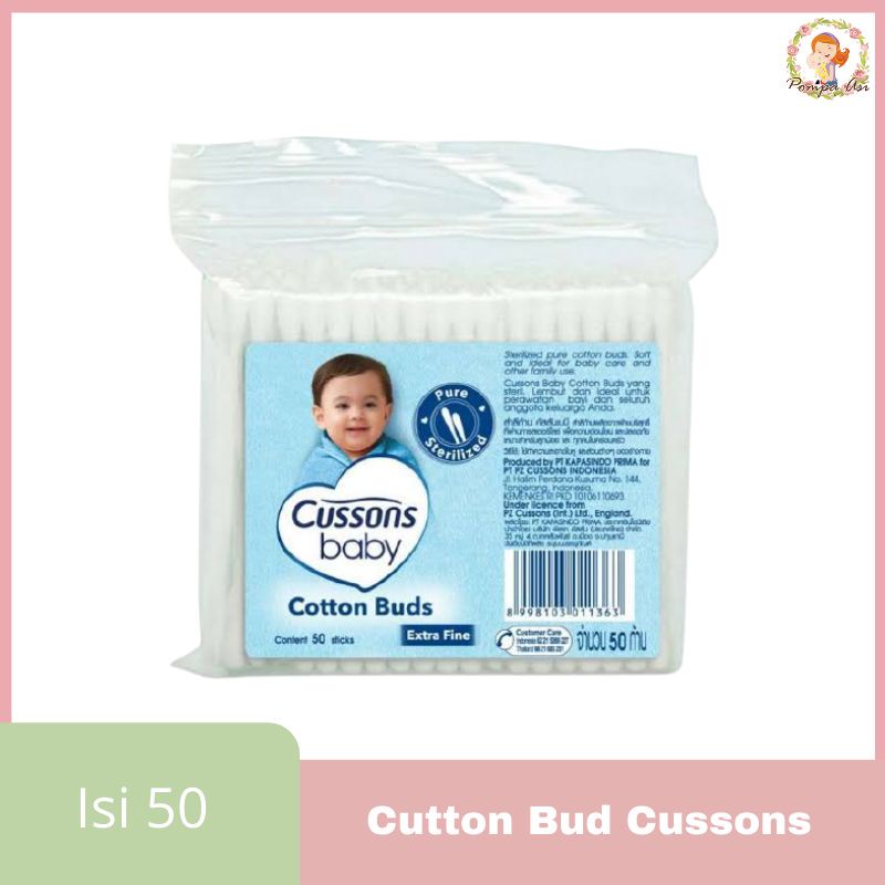 Cotton Bud Cussons isi 50 dan 100 / Cotton Bud / Pembersih Telinga