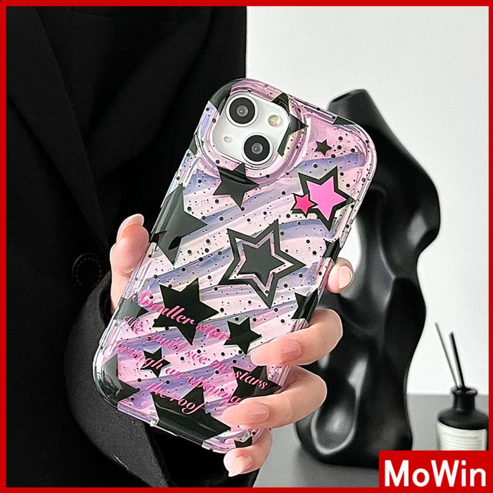 For iPhone 14 Pro Max iPhone Case Laser Reflective Clear Case TPU Soft Case Airbag Shockproof Rendering Stars Compatible with iPhone 13 Pro max 12 Pro Max 11 xr xs max 7Plus 8Plus