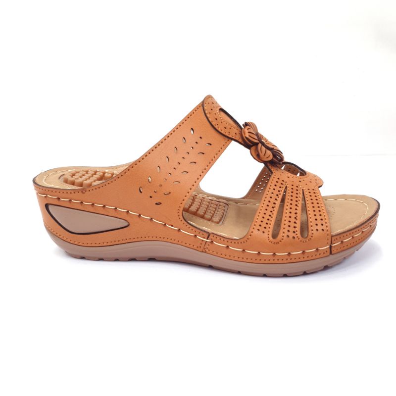 Norvid Sepatu Sandal Wanita Wedges Ringan MC123-18