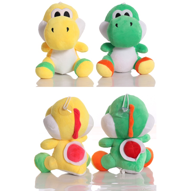 Super Mario Bros Plush Toy Game Figure Luigi Yoshi Dinosaurus Plush Doll Lucu Figure Liontin Mainan Boneka Mainan Ulang Tahun Anak