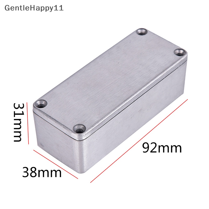 Gentlehappy 1590A Effects Pedal Aluminium Stomp Box Enclosure Untuk Cases Alat Musik id