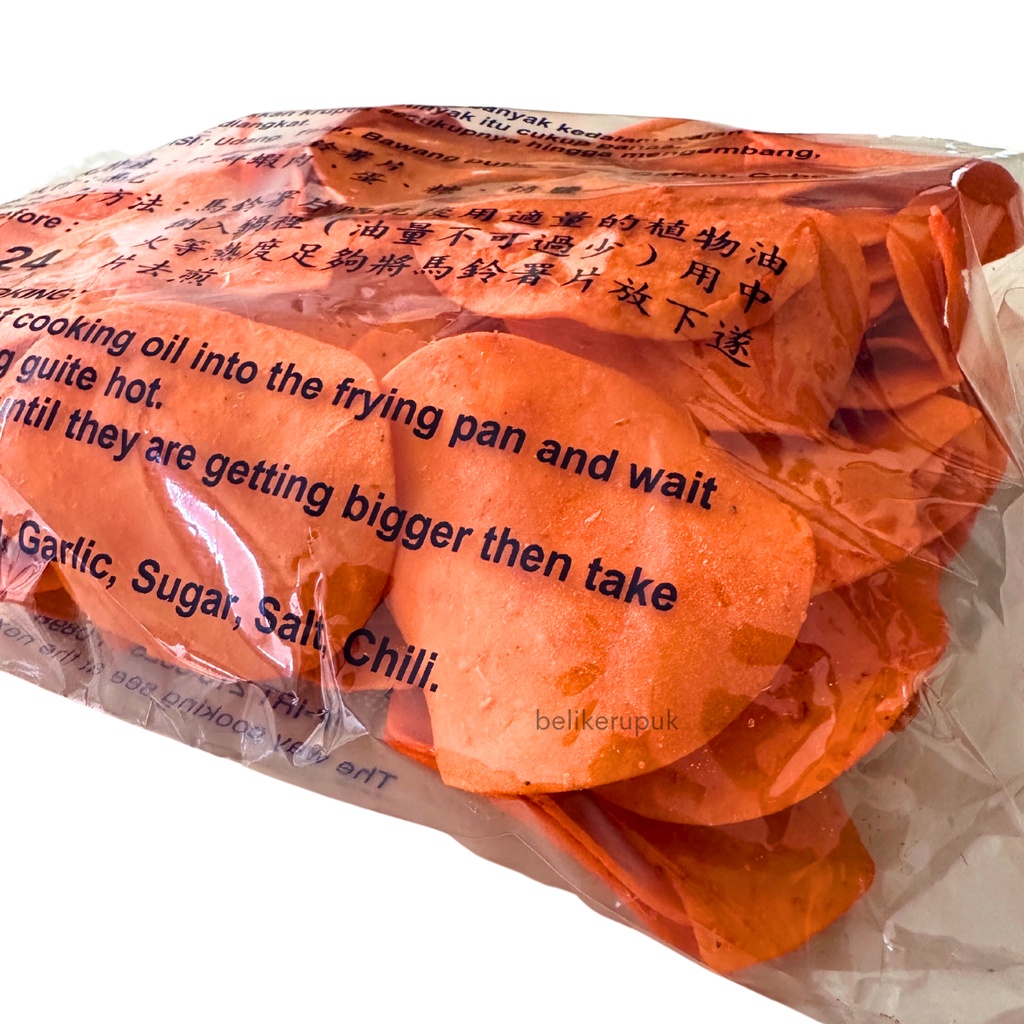 

Ukf5Pc6F4H (Kuliner.Kita) Double Er Kerupuk Mentah Kentang Udang Rasa Pedas Manis 250G