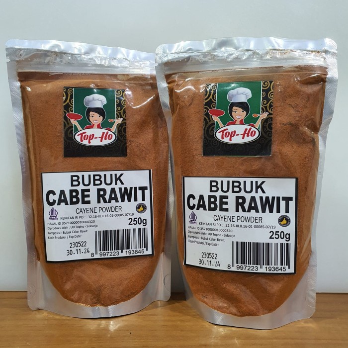 

BUBUK CABE RAWIT / CAYENNE POWDER pack 250g