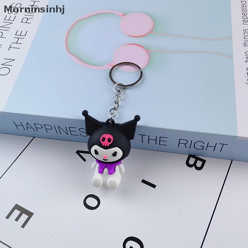 Mornin Gantungan Kunci Liontin Kuromi Hello Kitty My Melody Kartun Portable Gadis Kawaii Resin Boneka Couple Key Chain Aksesoris id