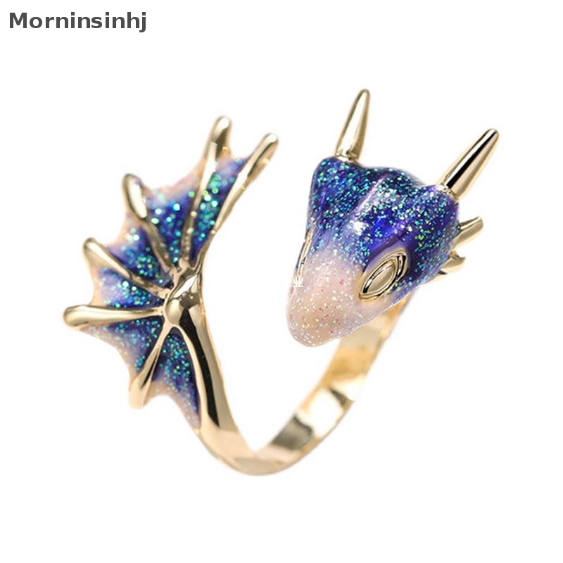 Mornin Starry Sky Cincin Pembukaan Naga Biru Kecil Pengerjaan Unik Pesona Perhiasan id