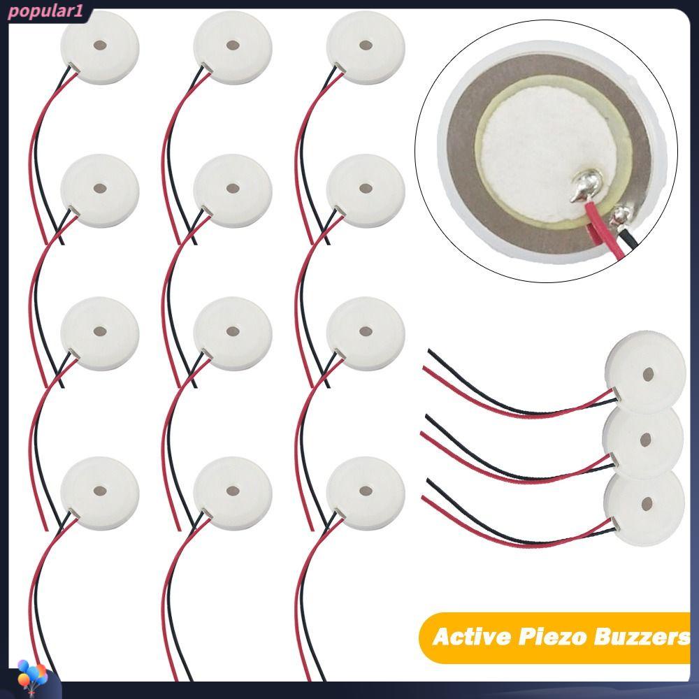 Populer 20pcs Buzzer Tembaga Plat Aksesoris Alarm Pencuri Piring Wafer Keramik