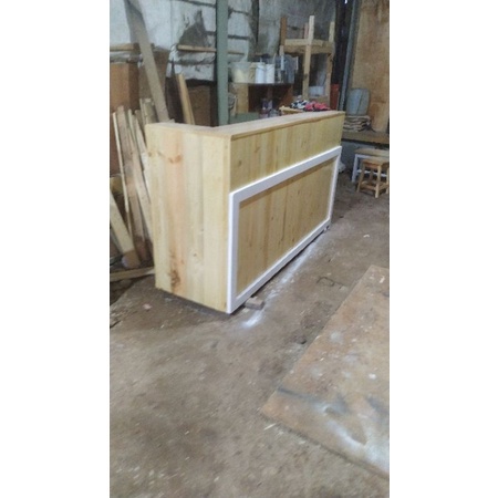 meja bar /meja resepsionis minimalis