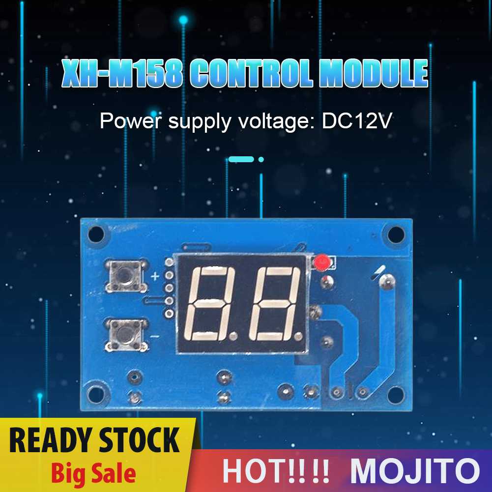 Modul Kontrol Kerja Intermiten CNC Modul DC12V Saklar Output Shock Digital