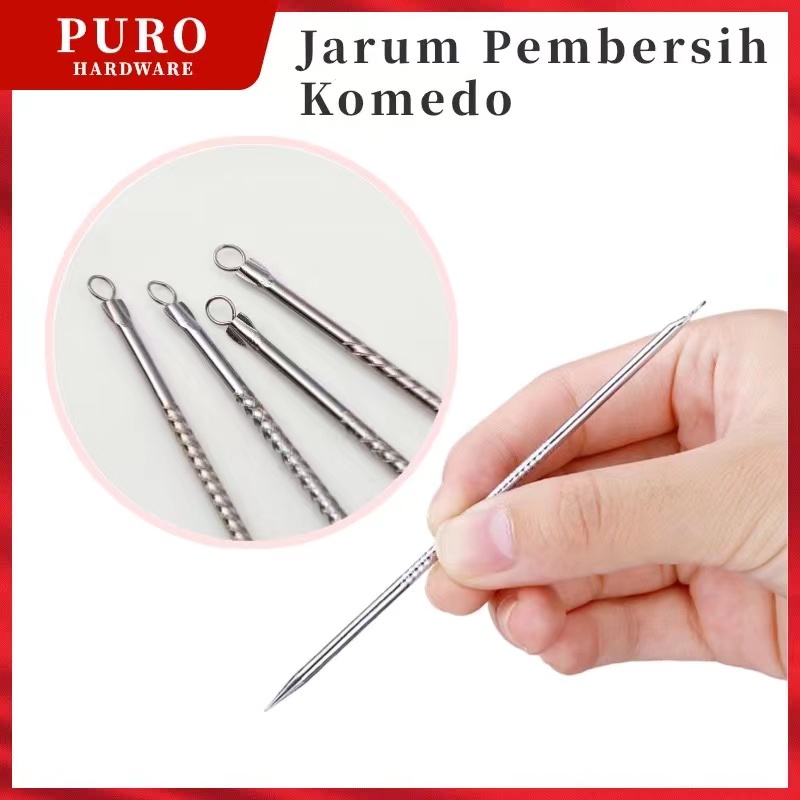 Pinset Jerawat Pemencet Jerawat / Alat Pembersih Komedo