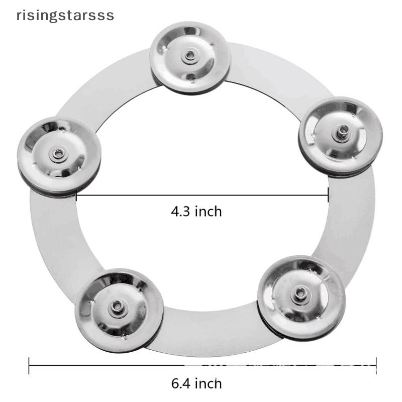 Rsid Span-new Drum Simbal Hi Hat Tamborin Drum Set Drum Lonceng Baja Perkusi Instrumen Jelly