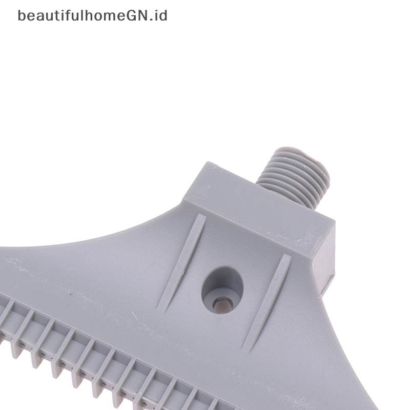 {Cantik} Hembusan Angin Udara Plastik Pengeringan Nozzle Kipas Datar Male Thread Wash Jet Nozzle~
