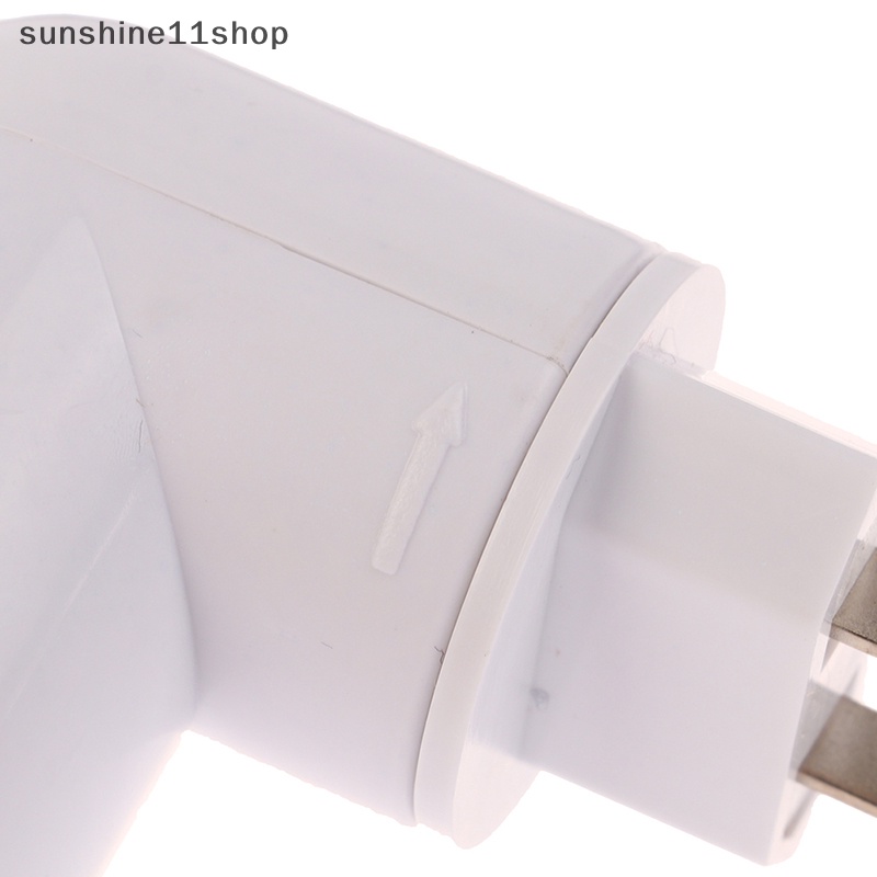 Sho 1Pc E27 Socket Lampu Bohlam Adaptor 360derajat Dasar Cahaya Yang Dapat Disesuaikan EU US Plug N