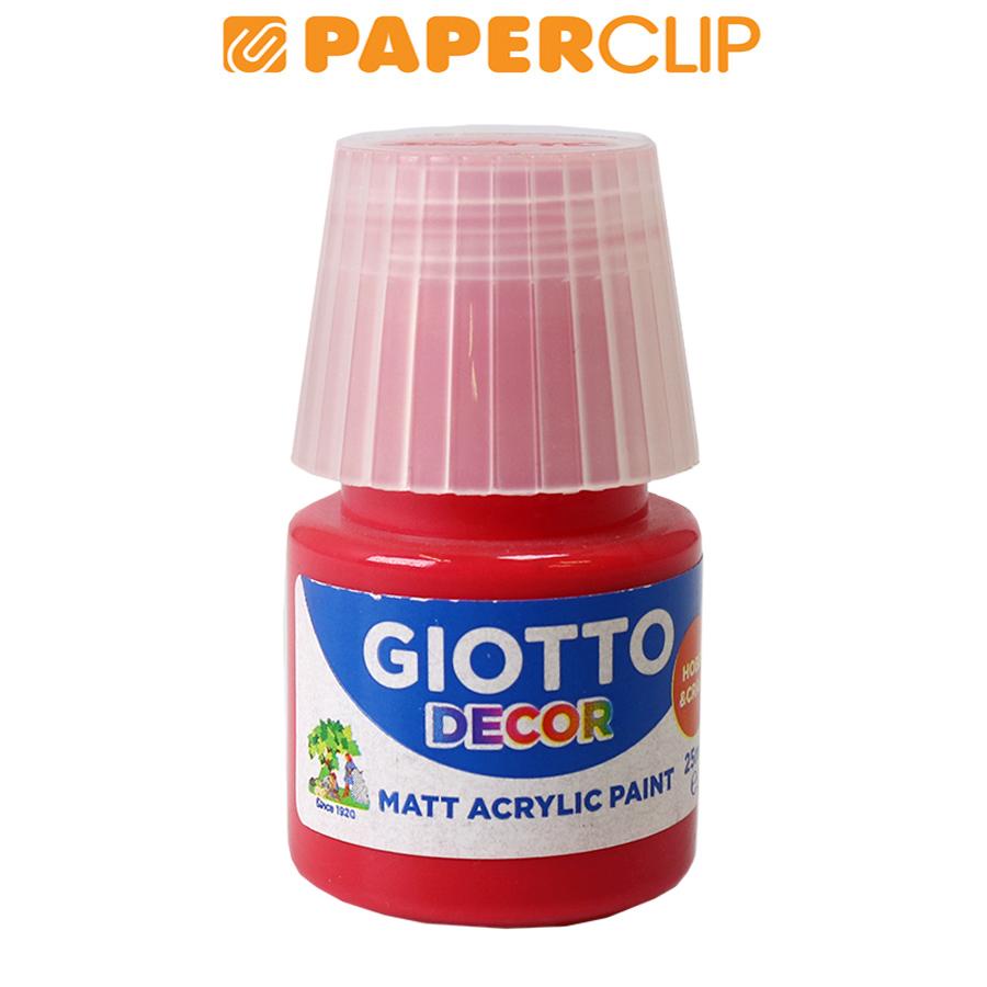 

CAT ACRYLIC DECOR GIOTTO 538109 25ML CARMINE RED