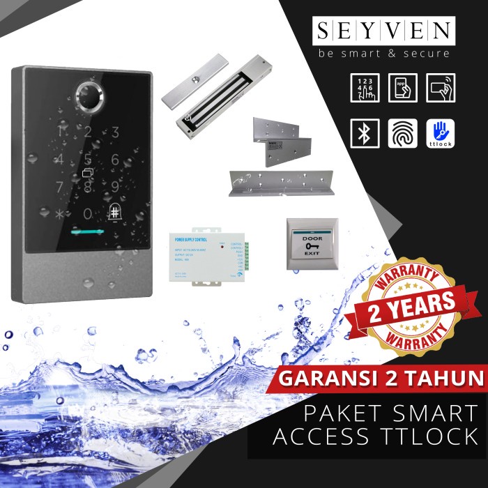 

PAKET AKSES DOOR SMART DOOR LOCK TTLOCK EMLOCK DOOR LOCK SMARTLOCK