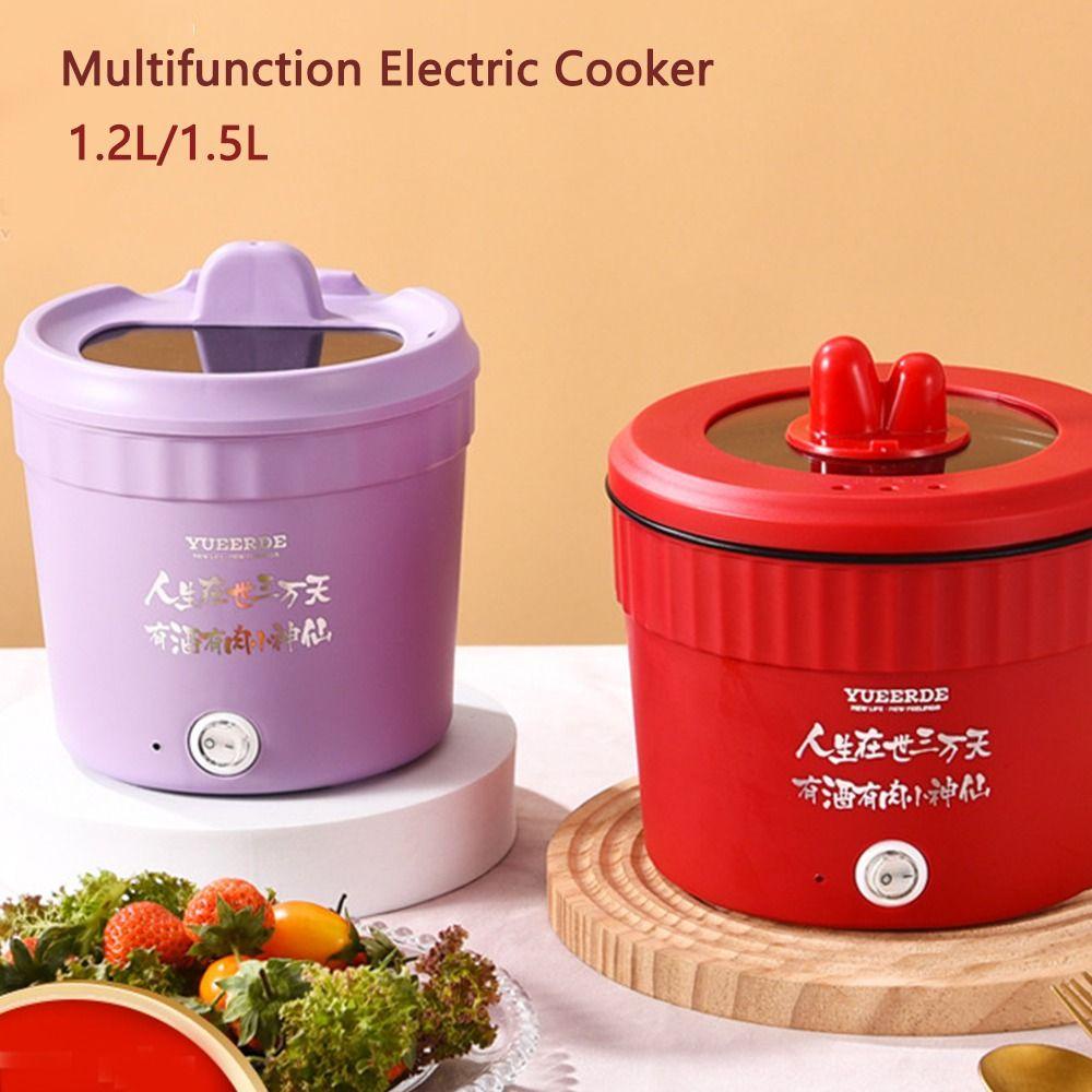 Quinton Electric Cooker Mini Asrama Multifungsi Cepat Makanan Non-stick Pan Panci Masak Rumah Tangga