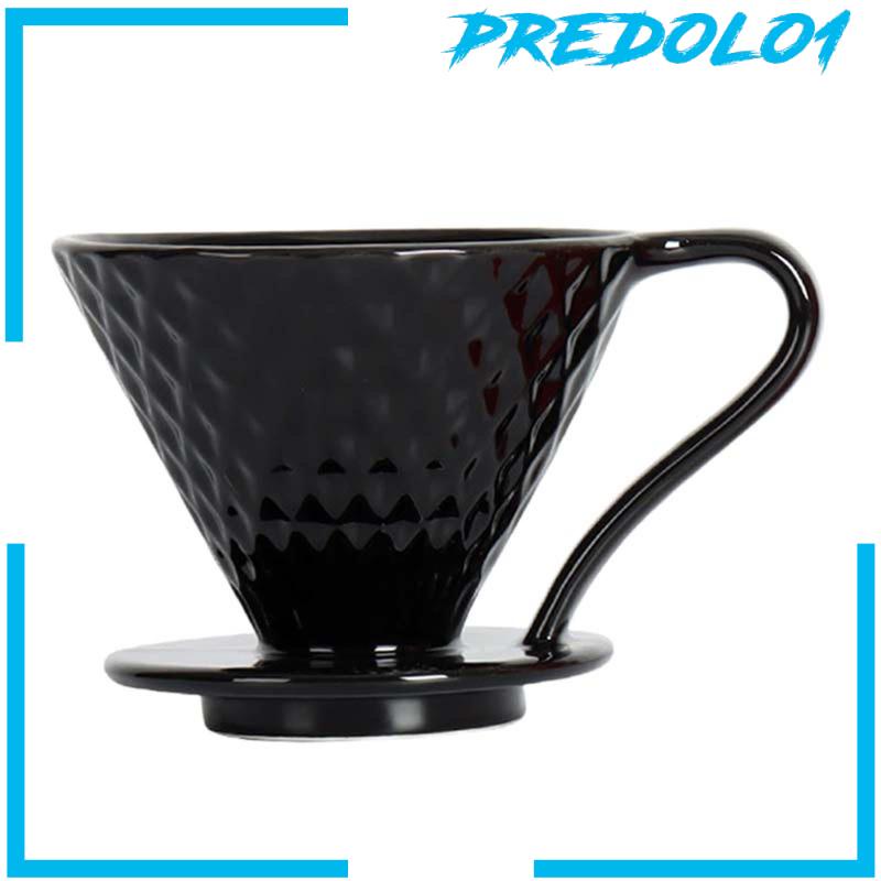 [Predolo1] Cangkir Filter Kopi Dengan Gagang Mudah Dituang Di Atas Saringan Kopi Untuk Rumah