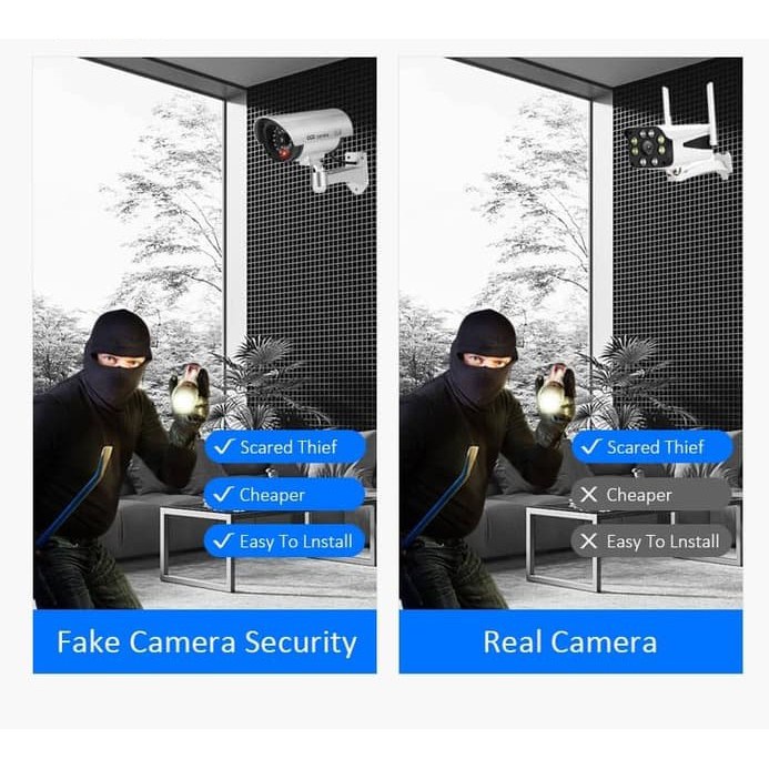 Kamera keamanan CCTV Simulasi Dummy Fake Infra Red murah