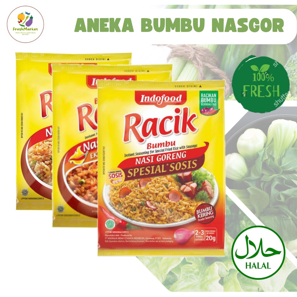 

Bumbu Racik Instant Nasi Goreng Original 1 Sachet Freshmarketlampung