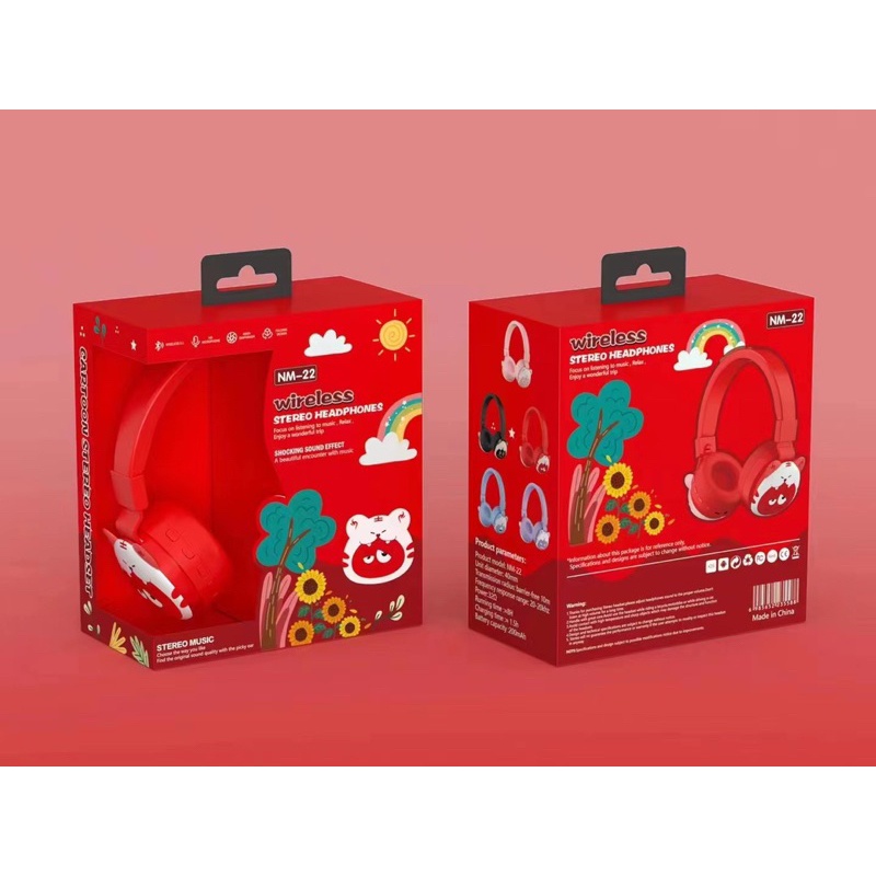[ SERI NM ] HEADPHONE BANDO BLUETOOTH / WIRELESS SERI  NM 14/18/19/20/23