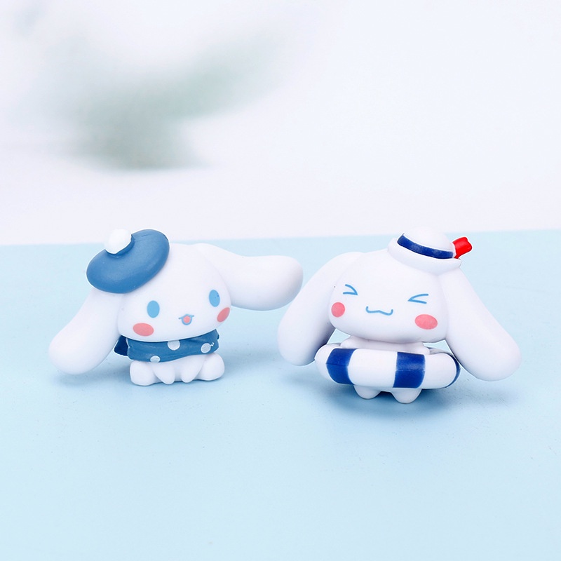 Kartun Baru PVC Cinnamoroll Hiasan Kue Dekorasi Hiasan Gadis Desktop Dekorasi Hiasan Hadiah Kecil