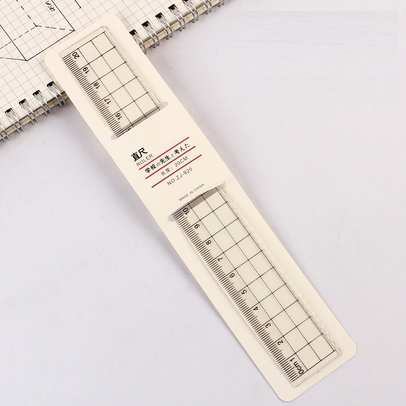 

Penggaris Transparan Ruler 20cm Bergelombang Alat Tulis GM-ST0377