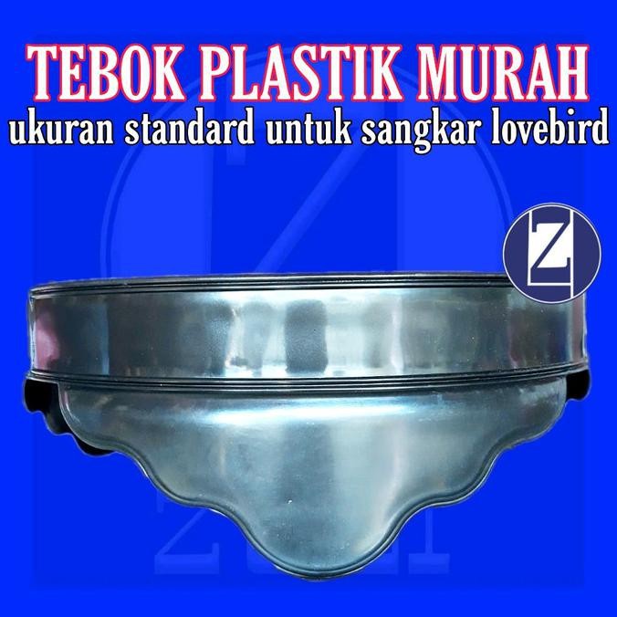 JUAL TEBOK LOVEBIRD PLASTIK WARNA D 33 CM UNTUK SANGKAR KANDANG BESI BULAT KAPSUL BURUNG LOVE BIRD