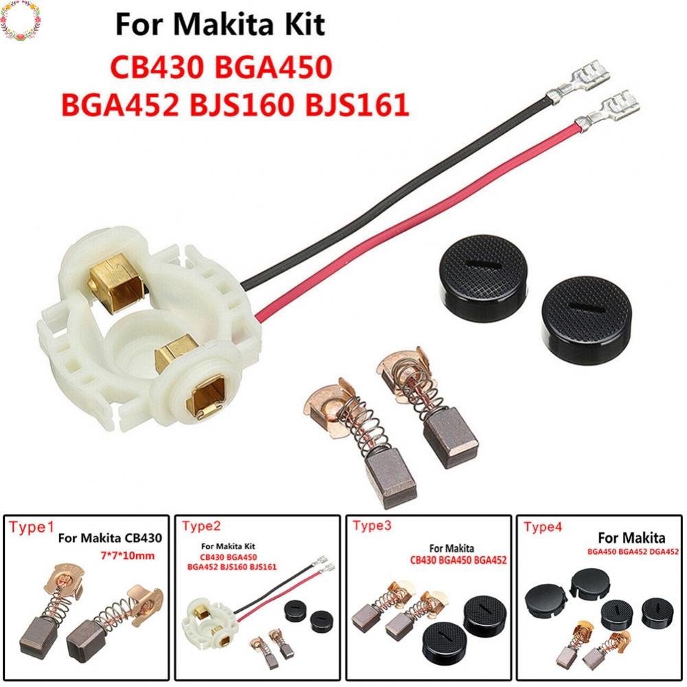 Carbon Brushes Dan Aksesoris Berkualitas Untuk Makita CB430 BHP460 BHR200 BGA452 Dapatkan Alat Anda Kembali Bekerja
