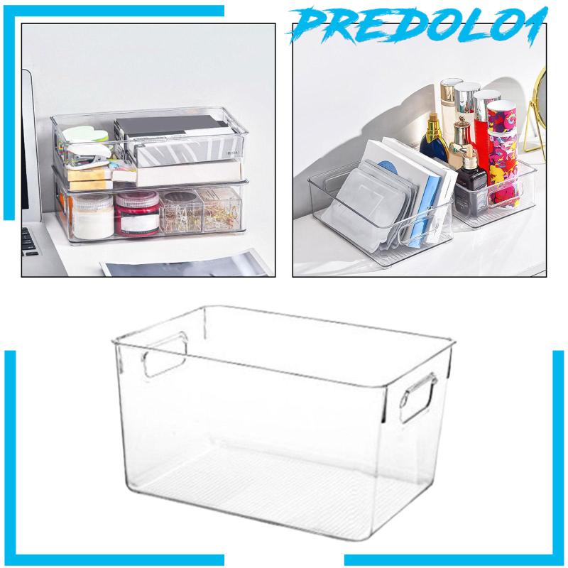 [Predolo1] Desktop Storage Box Organizer Alat Tulis Meja Untuk Dekorasi Kantor Kamar Tidur
