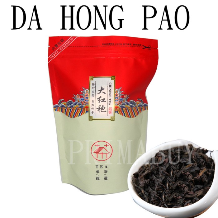 

250 Gram Chinese tea Teh Cina komplit Oolong Tieguanyin Dahongpao Dll - Dahongpao
