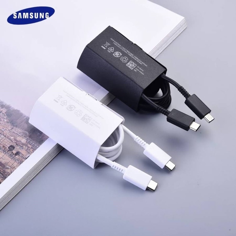 KABEL DATA SMG TYPE C TO TYPE C FAST CHARGING A70 A71 NOTE 10/ 10+/A23/ A33/A52/A52S/M52/A53/25w 45w S10/ S10+/S20 S21 FE