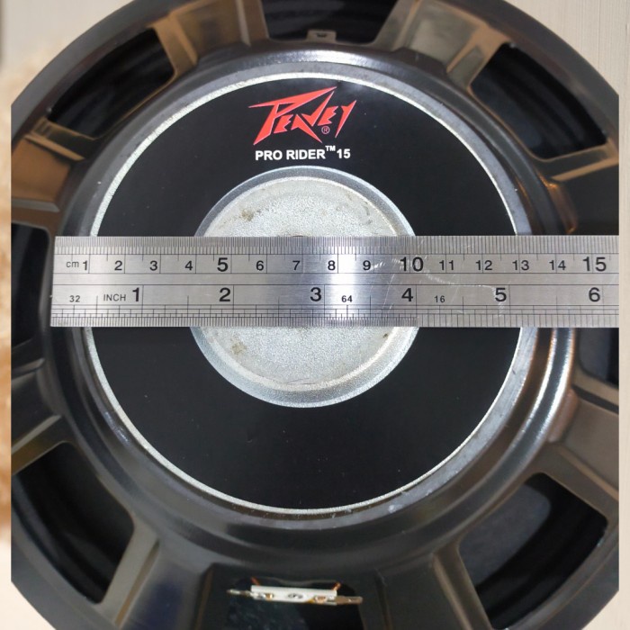 KOMPONEN SPEAKER PEAVEY PRO RIDER 15 INCH MAX POWER 600 WATT