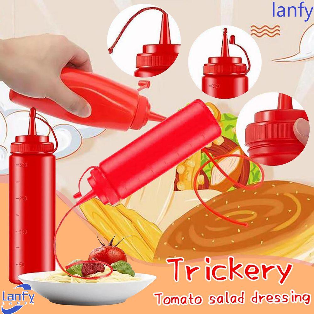 Lanfy Prank Botol Salad Lelucon Praktis Kreatif Shocker Hadiah Mainan Anak Botol Saus Botol Kosong Botol Kecap Palsu