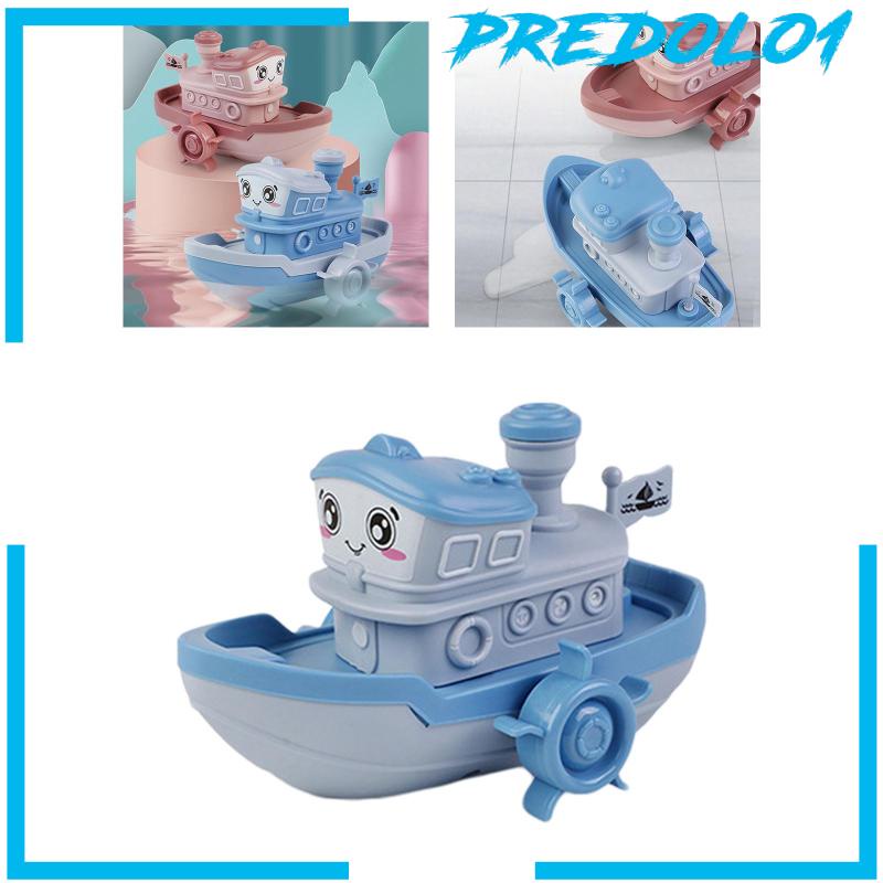 [Predolo1] Mainan Mandi Bayi Kartun Bathtub Bath Toy Bath Boat Mainan Untuk Anak Perempuan Anak Hadiah