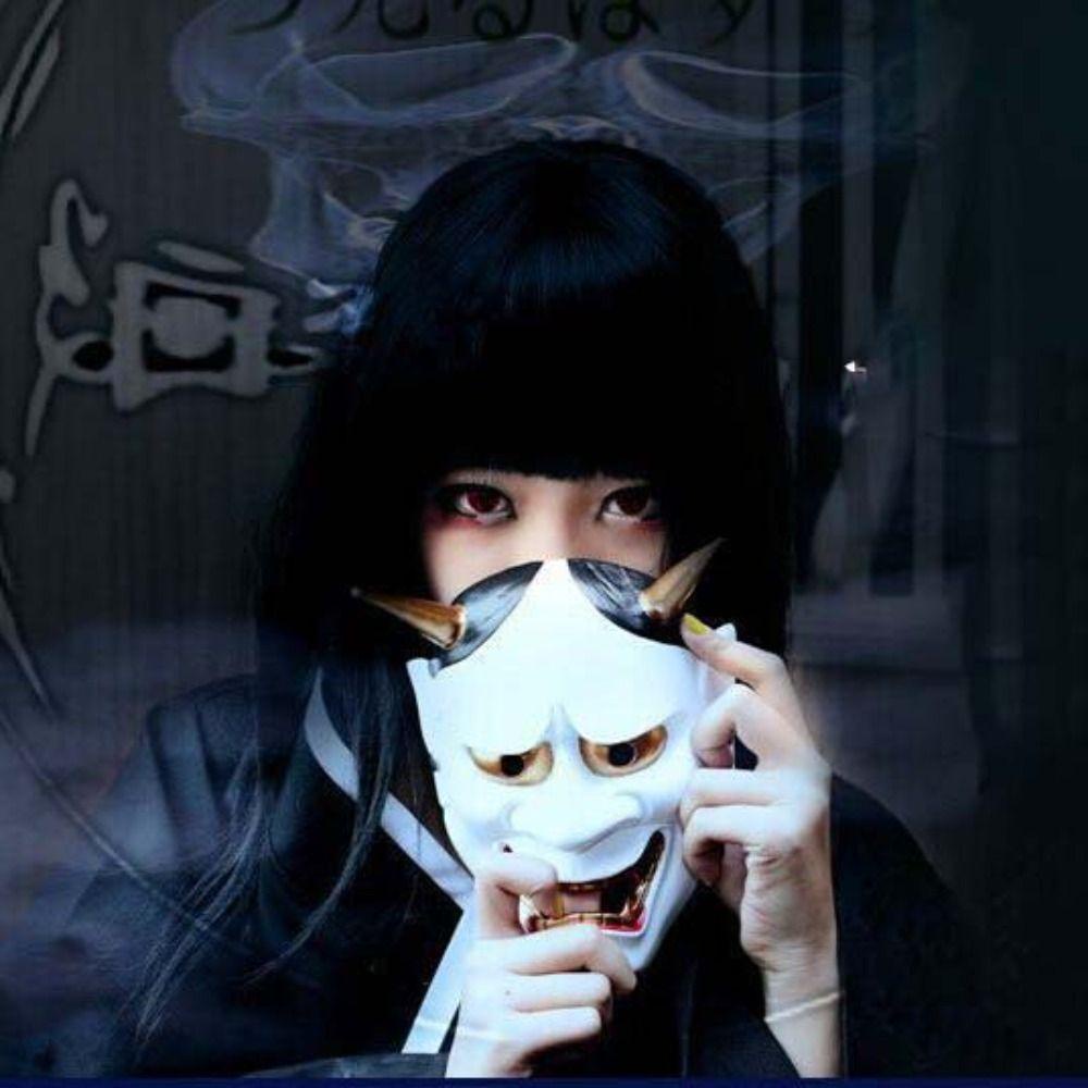 【 ELEGANT 】 Topeng Halloween Kreatif Simple Cosplay Pesta Cosplay Aksesori Halloween Mainan Untuk Wanita Pria Kostum Prop