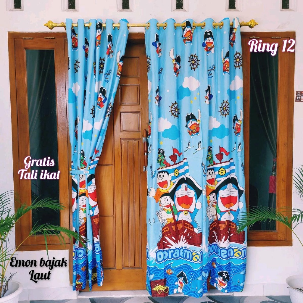 gorden smokering 12 Ring kamar tidur tamu minimalis murah