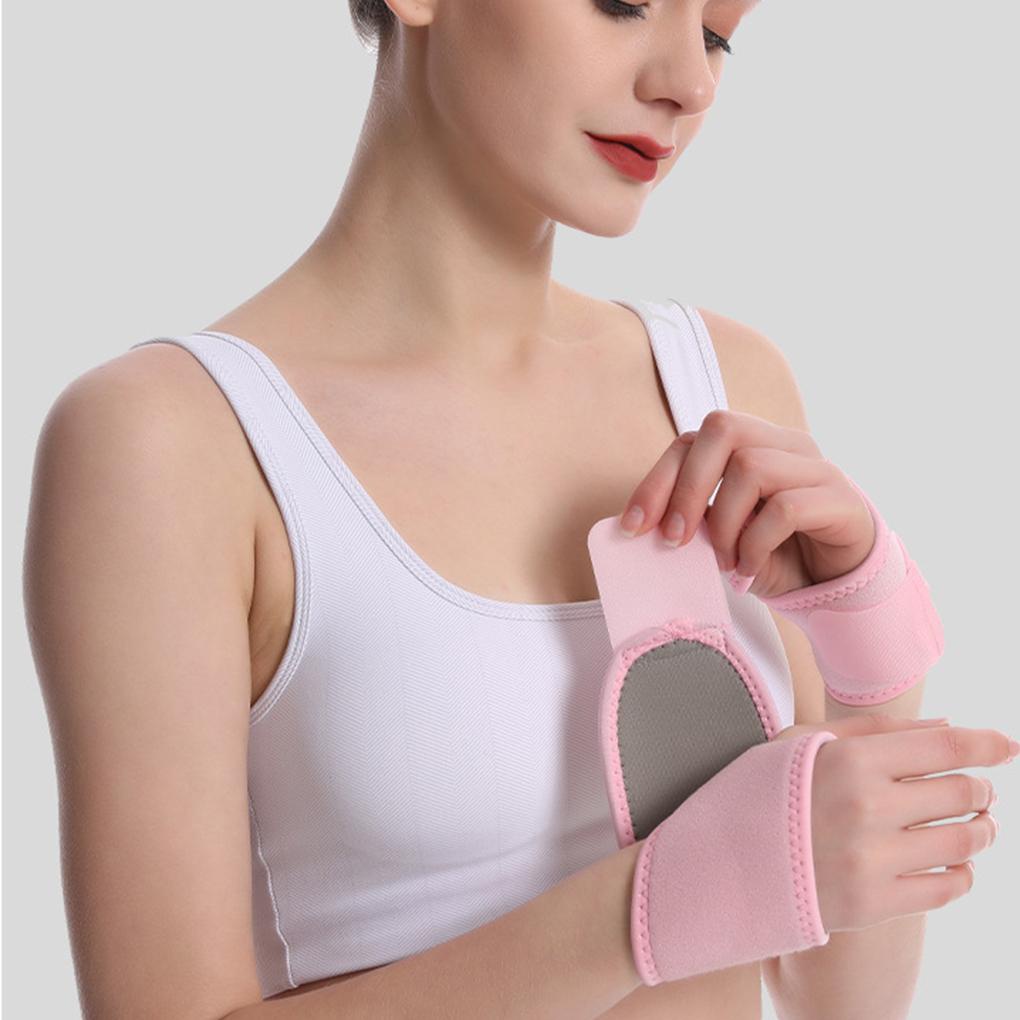 Adjustable Gelang Gym Tangan Pergelangan Tangan Benang Terowongan Band Keseleo Pelindung Kompresi Self-adhesive Brace Fitness Yoga