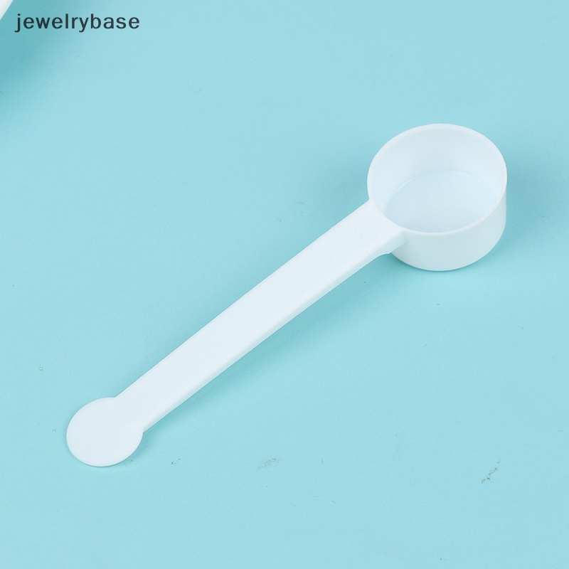 [jewelrybase] 10pcs 1g 3g 5g 10g Takaran Sendok Plastik Sendok Takar Susu Bubuk Sendok Butik