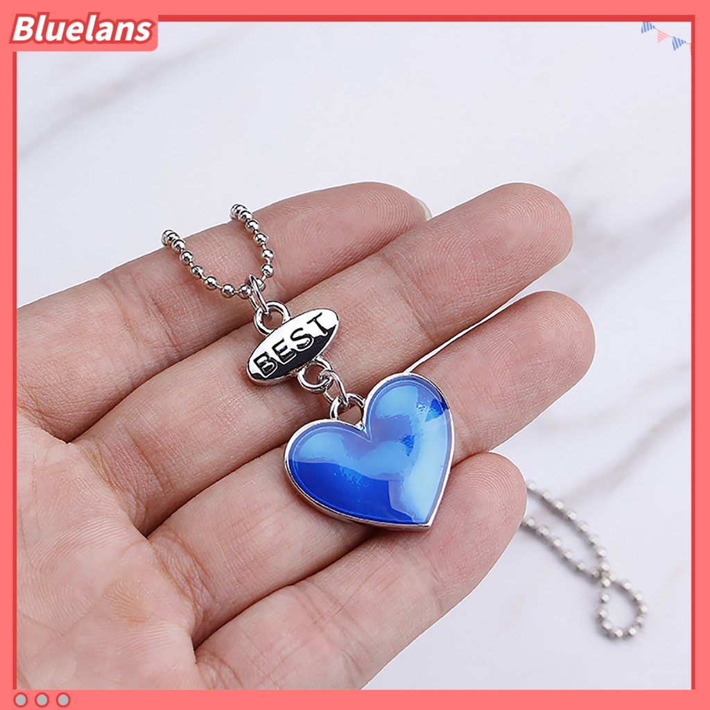 [BLS] 3pcs Kalung Wanita Bergaya Bentuk Hati Bahan Alloy Pacar Istri Kalung Rantai Untuk Pesta
