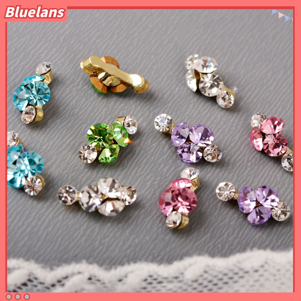 [BLM] Hiasan Nail Art Rhinestones Multiguna DIY Glittery 3D Manicure Craft Pile Rhinestones Untuk Anak Perempuan