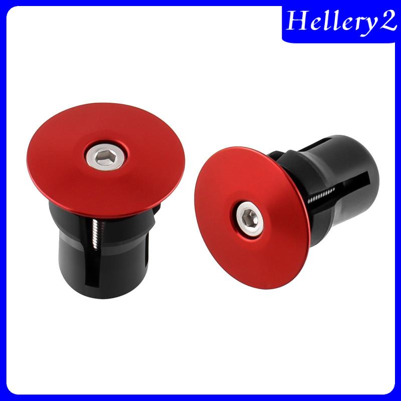 [Hellery2] 2x Bike Handle Bar Cap Bikes Bar End Untuk BMX Cycling Most