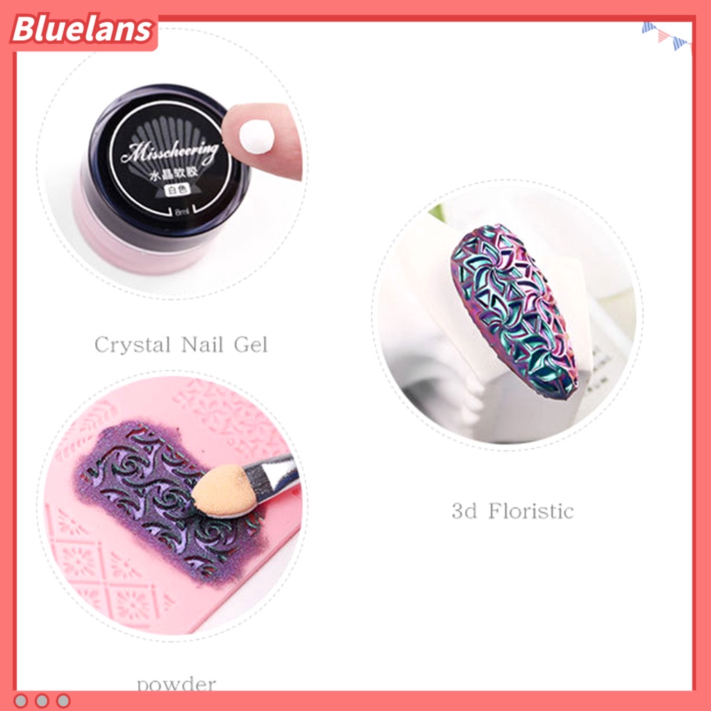 [BLM] Serbuk Kuku Halus Mudah Digunakan Bubuk Kuku Manicure Kapasitas Besar Untuk Kecantikan