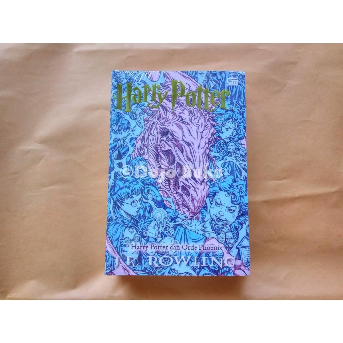 Harry Potter5: Harry Potter dan Orde Phoenix Cover Baru JK Rowling