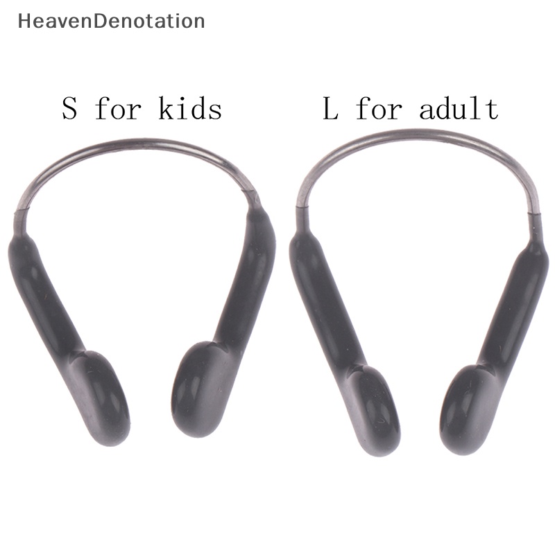 [HeavenDenotation] Jepit Hidung Renang Dewasa/Anak &amp; case Transparan Bening HDV