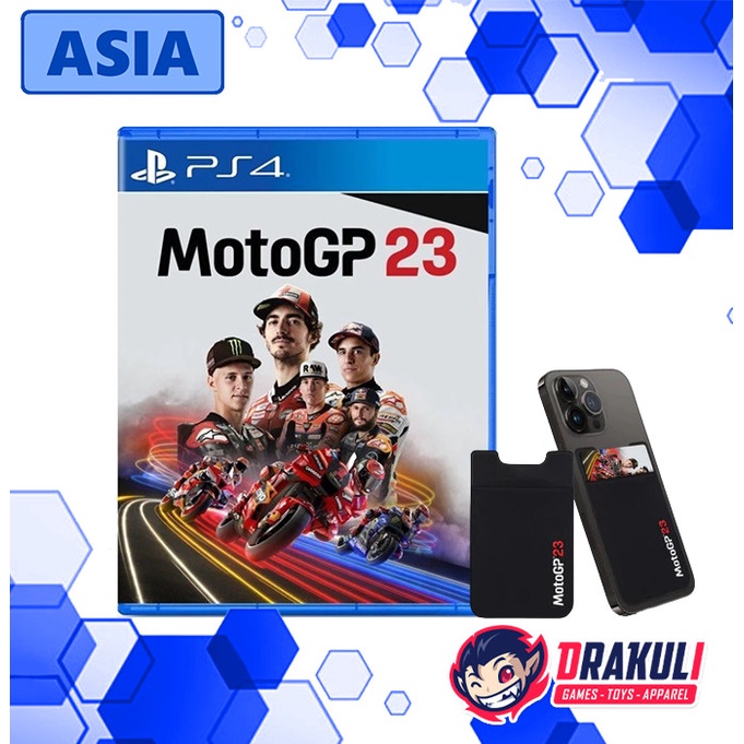 PS4 MotoGP 23 / Moto GP 23 with Bonus Card Holder &amp; DLC