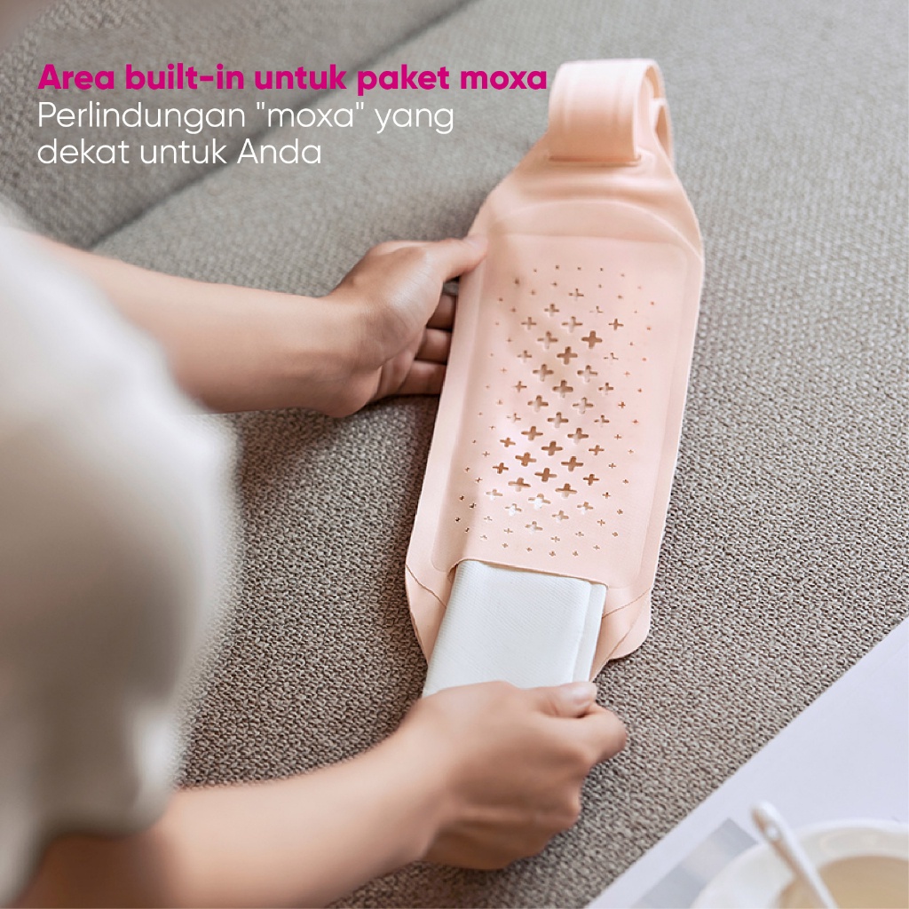 Philips massage Pijat Warm waist/Promote blood circulation/Reduce waist fat PPM4325