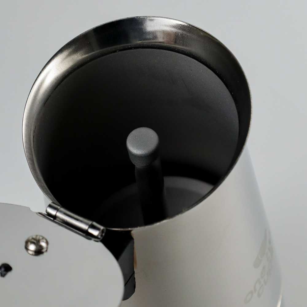 One Two Cups Espresso Coffee Maker Moka Pot Teko 300ml 6 Cup - Z20