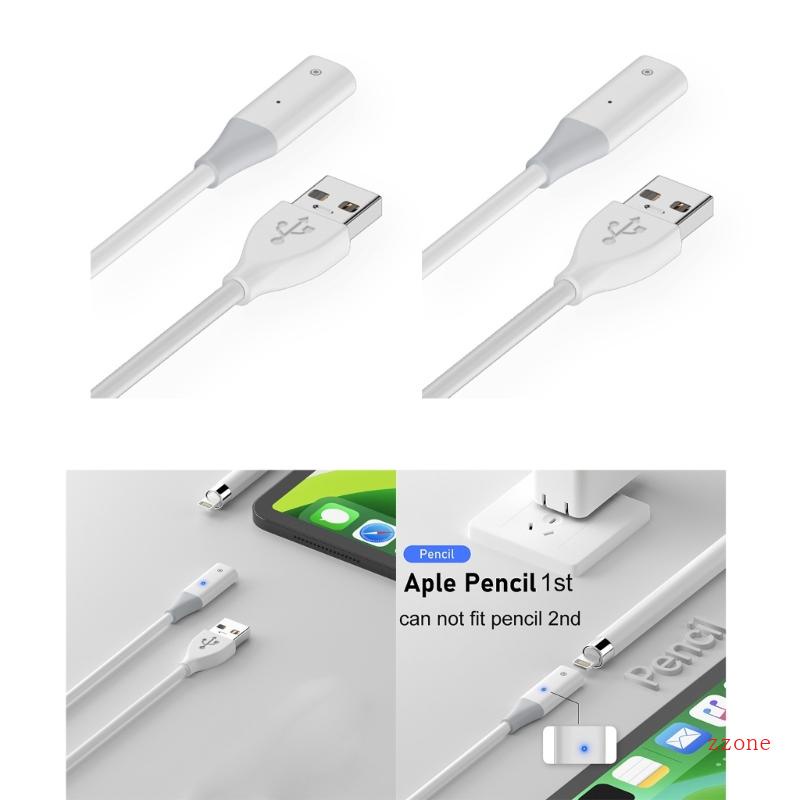 Charger zzz USB Ke 8Pin Untuk Kabel Charge Pensil9 7 10 5 12 9 Pro